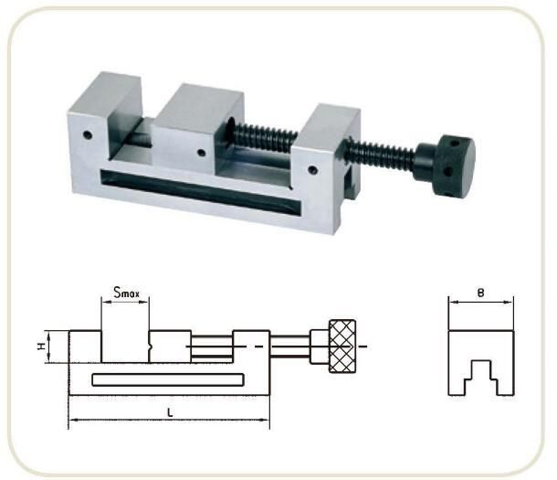 Qgg Machine Vise Qgg63 Qgg73 Qgg80 Qgg88 Qgg100 Milling Vise