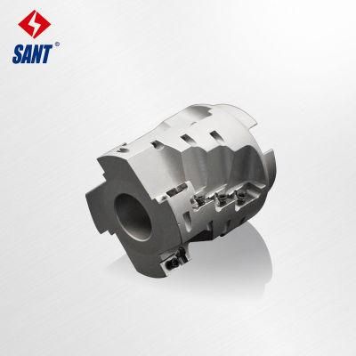 Wear Resistant Indexable Milling Cutter, Square Shoulder Milling Tool, CNC Milling Cutter, Indexable Milling Tool