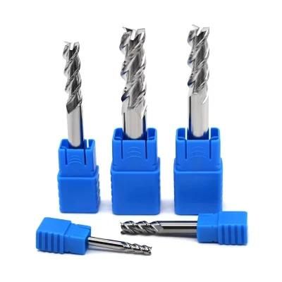 Obt Tool Non-Ferrous Cutting Tool for CNC Machine 14 mm Shank Long 100 mm 3 Flute Carbide End Mill for Aluminum
