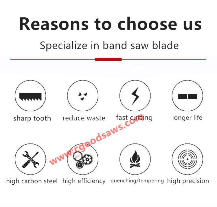 116 Inches 4 Tpi Food Cutting Band Saw Blade Meat Bone Cutter