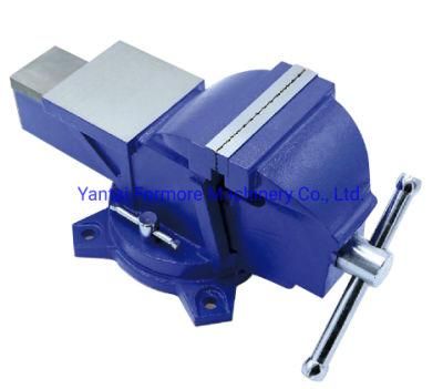 Heavy Duty Cast Iron Bench Vise with Anvil