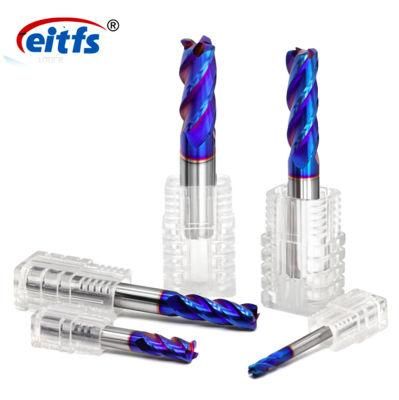 Hot Selling High Quality 2 Flute Solid Carbide Fillet Fillet End Mills