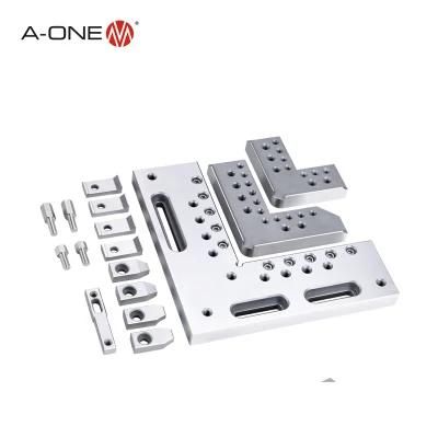 a-One Wire-Cutting Clamp Stainless Steel Combination Square Vise