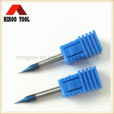 HRC60 Blue Nano Coated Micro End Mills