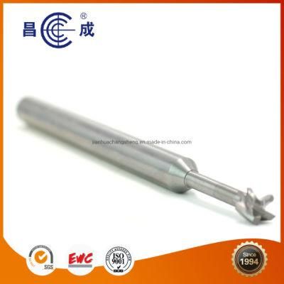Customized Type Solid Carbide T-Type End Mill Used to Milled Thread