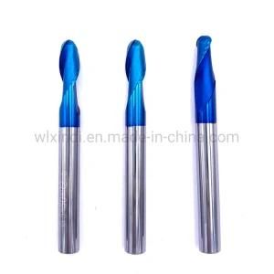 HRC60 Solid Carbide Ball End Mill R2.5*13*75