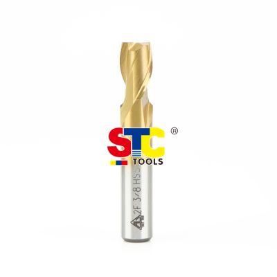 Tin Coating High Speed Steel 2 Flute End Mills