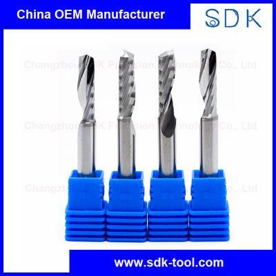 Solid Carbide 1 Single Flute End Mill for Aluminium with High Performence