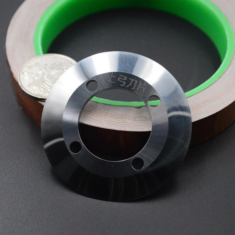 Customized Size Tough Thin Blades Slitter Blade Industrial Round Knife for Cutting Metal