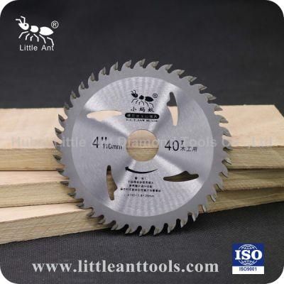 Little Ant Brand 4 &quot;/110*40t Wooden Materials Cutting Saw Blade