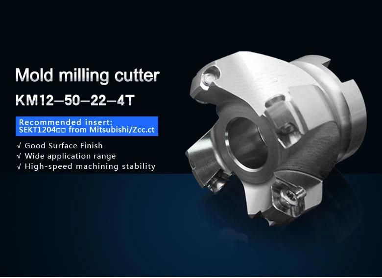 Km-45 Indexable Face Mill for CNC Lathe Machining