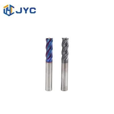 HRC50/60 Carbide 2/3/4 Flutes Square End Mill for CNC Milling Cutter