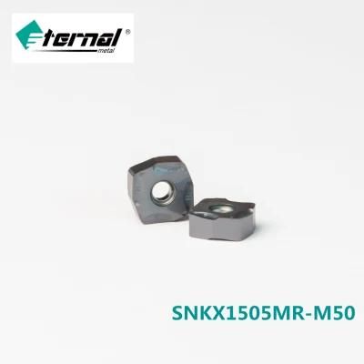 Snkx1505mr-M50 Face Milling Carbide Insert