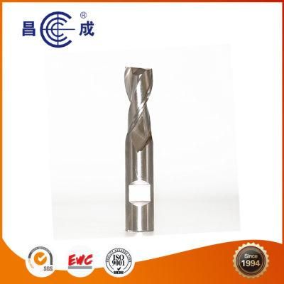 2 Flutes Big Size High Speed Steel End Mill Used on CNC Machine