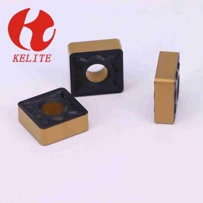 Excellent Performance CNC Turning Inserts Snmg120412-Pmk Bicolor Coating Design