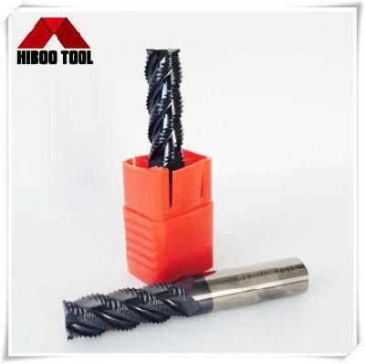 HRC60 High Speed Roughing Carbide End Mills with 4flutes