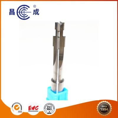 4 Straight Flutes Profile End Mill for Processing Valve Hole