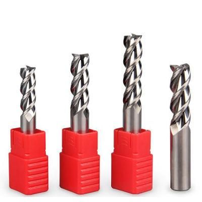 Carbide Spiral Single One Flute End Mill Milling Cutter Cutting Tools for Plastic Wood Aluminium
