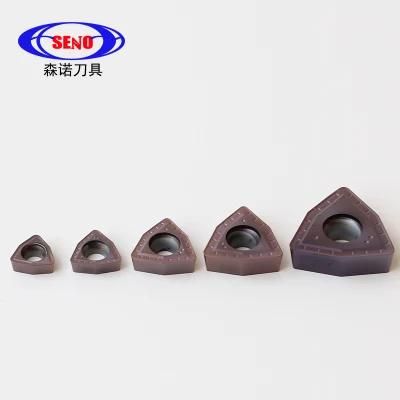 Quality U Drill CNC Cutting Tools Indexable Carbide U Drilling Cutter Inserts Wcmt030208/Wcmt040208/Spgt/Somt/Wcmx U-Drill Inserts