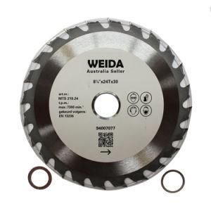 210mm Wood Circular Saw Blade Cutting Disc 8-1/4&rdquor; 24t Bore 30/25.4/22.23 Quality