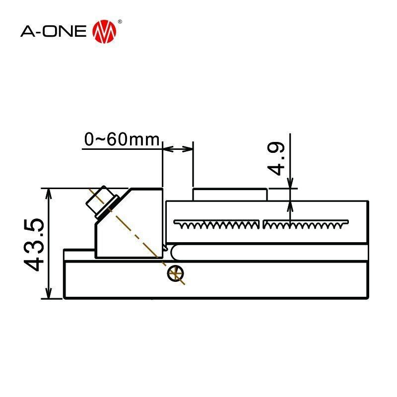 a-One Stainless Steel Lathe Machine Small Precision Vise