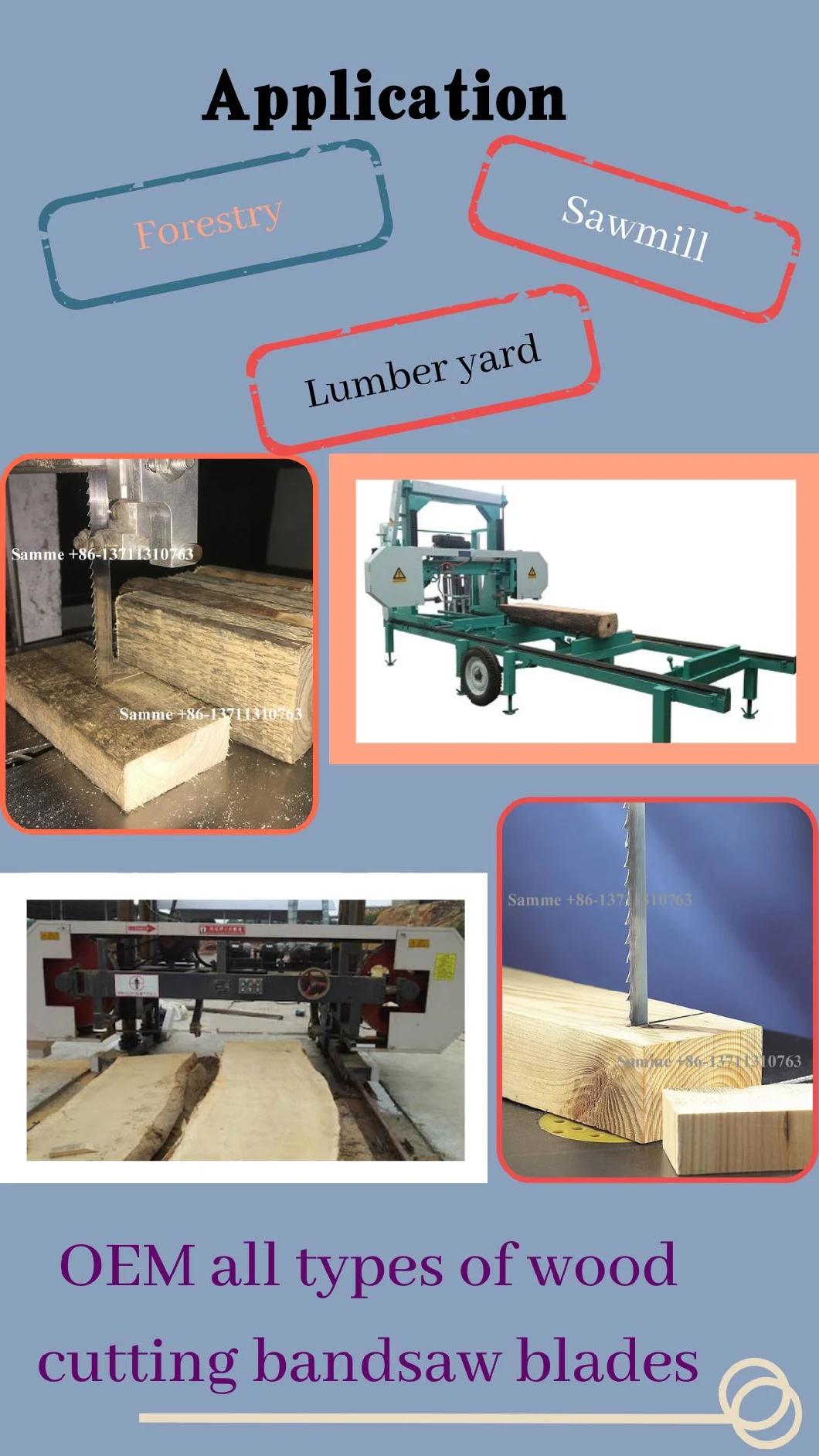 Timber Cutting Bandsaw Mill Portable Horizontal Sawmill Machines Bandsaw