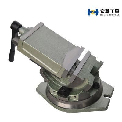 Tilting Angle Table Machine Vise with 5 Inch Jaw