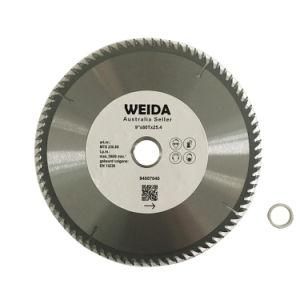 9&quot; 230 mm 80teeth Tct Circular Saw Blade for Aluminium and Plastic Cutting