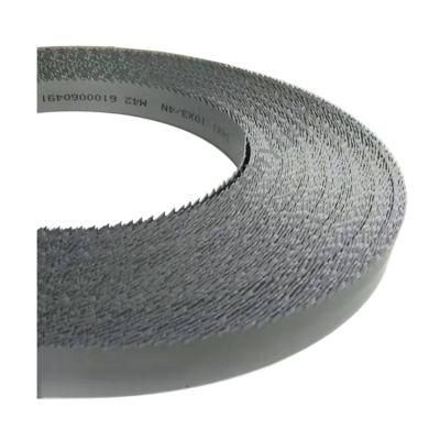 34X1.1mm Customizable M42 HSS Bimetal Bandsaw Blade Coil for Cutting Bundle Materials