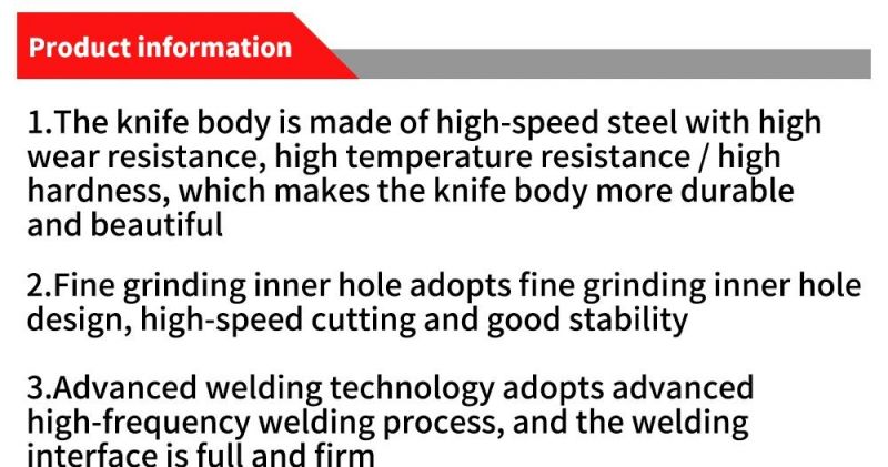 Finger Jonting Cutter Saw Blade