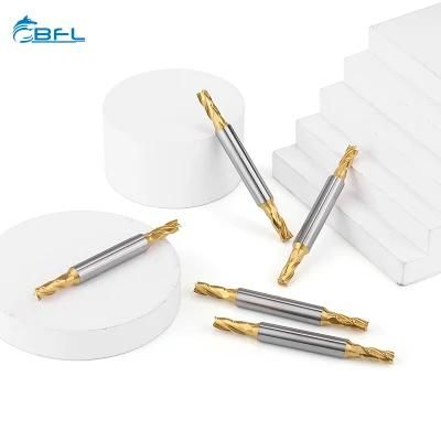 Bfl 4 Flute Solid Carbide Customized Double Head End Mills for Plastic