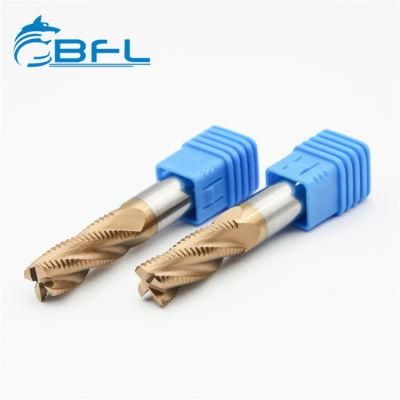 Bfl Carbide 4 Flutes Roughing End Mill Cutting Tools