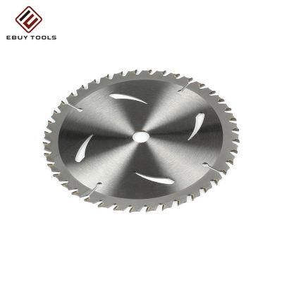 40 Tooth Alloy Steel Tct General Purpose Hard &amp; Soft Wood Cutting Saw Blade with 7/8-Inch Arbor
