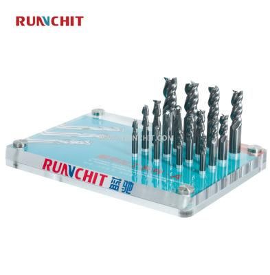 Cheap Economy Solid Carbide Square End Mill for Aluminum Mold Tooling Clamp 3c Industry (AB0202)