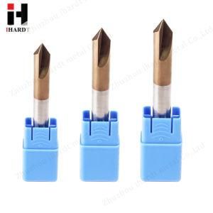 10X75lmm Tungsten Carbide 2 Flute Spot Drill Bit for Metal Drilling