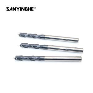 2 Flutes HRC50 8mm Carbide Square Milling Cutter Flat Endmills CNC Tools