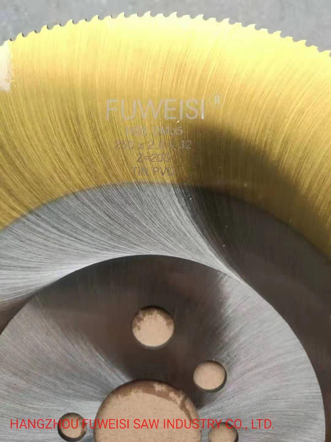 Sierra Circular HSS Saw 250X2.0X32X80t for Copper Tube Cutting
