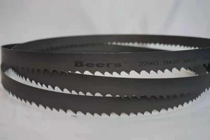 19mm*0.9*3t M42 M51 Carbide Bimetal Band Saw Blade for Steel and Wood Cutting.