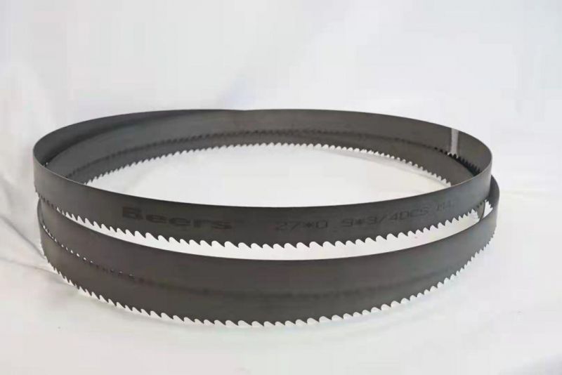 19mm*0.9*3/4 M42 M51 Carbide Bimetal Band Saw Blade for Steel and Wood Cutting.