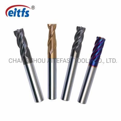 High Efficient Carbide End Mills Ball Mill Square Mill Radius Mill