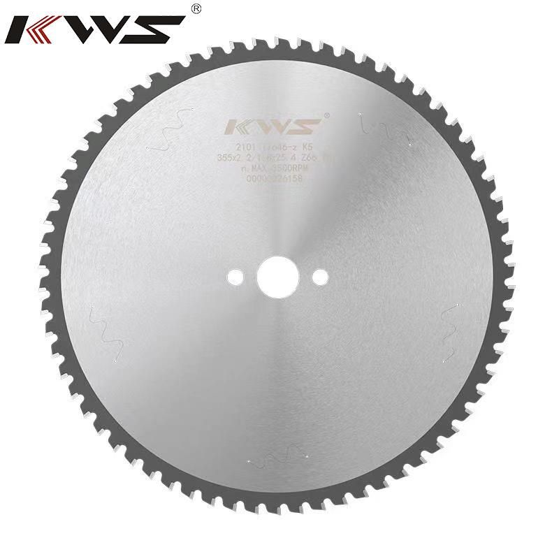 Kws Metal Cutting Electric Portable Saw Cermet Carbide Circular Cold Cut Saw Blade