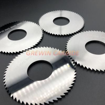 Gw Carbide Cutting Tool-Tungsten Carbide Slotting Circular Cutting Saw Blades Cutter