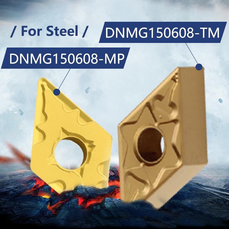High Quality Indexable CNC Tungsten Carbide Inserts Dnmg 150408 for Lathe Machine