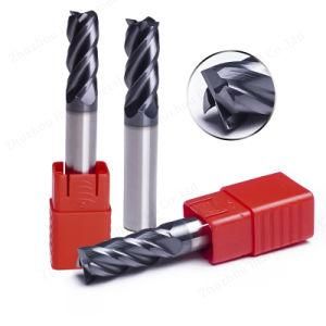 Special Process Carbide End Mills Stainless Steel with Black Nano Aitin Coating
