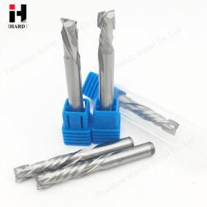 Carbide End Mill 2 Flute Down Cut Spiral Router Bits for Acrylic Cutting