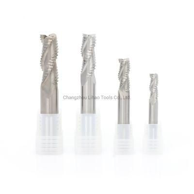 High Hardness Solid Carbide HRC55 Roughing End Mill Cutter for Steel