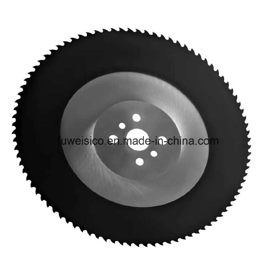 HSS M2 DMo5 M35 Cold Circular Saw Blade for Cutting Stainless Steel Tube & Profile.
