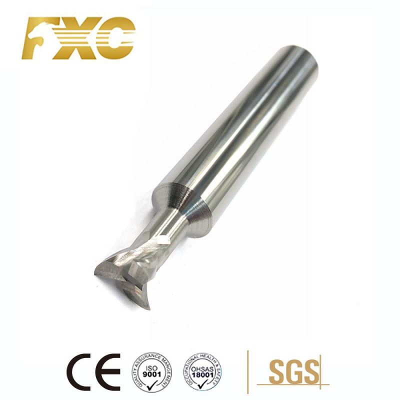 OEM Carbide Dovetail Aluminum Milling Cutters with Good Surface