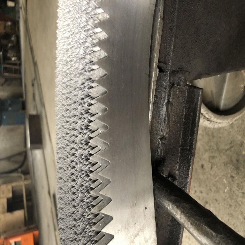 SAE 1075 High Carbon Woodworking Sawmill Bandsaw Blade with Teeth