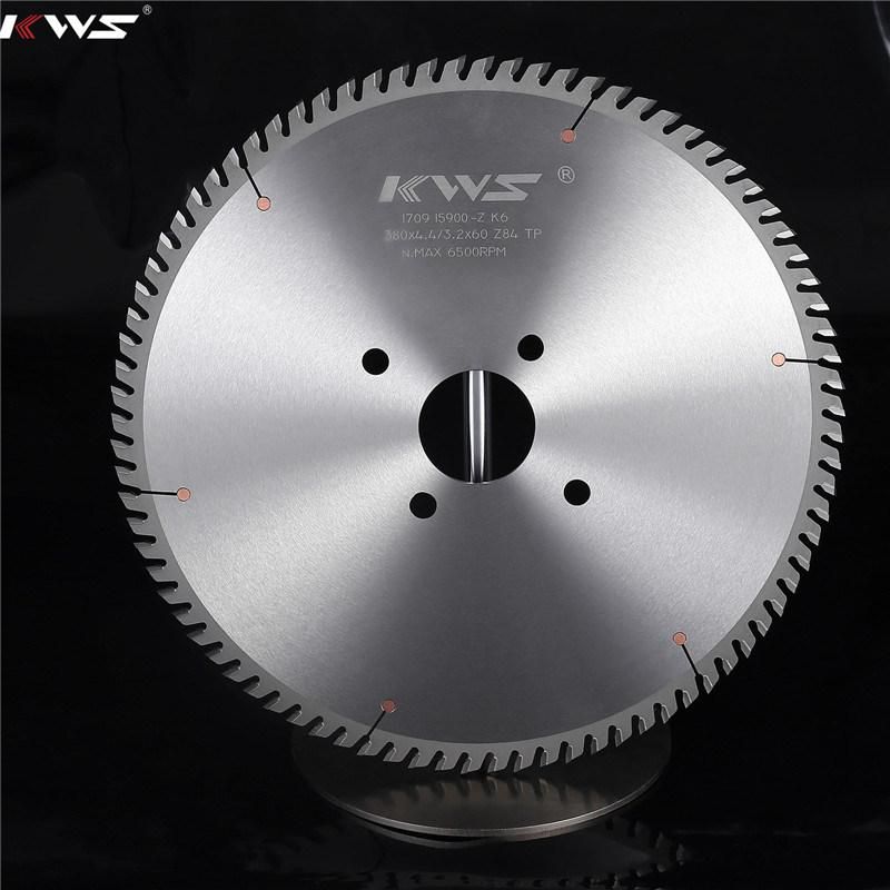 Kws Tct Circular Saw Blades for Panel Sizing Laminated Board MDF Chip Board and with High Efficiency Good Surface